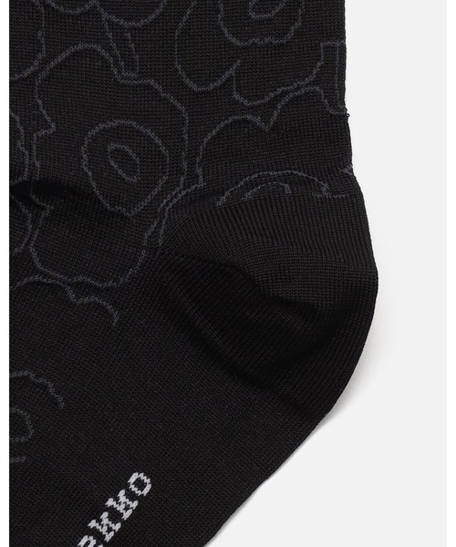 marimekko(マリメッコ)の「Sissi Piirto Unikko / socks(ソックス/靴下・レディース・ライトピンク/ブラック/ホワイト・34/37/40)」の11枚目の写真