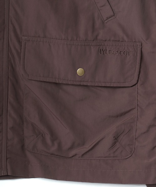 LYLE&SCOTT(ライルアンドスコット)の「LYLE&SCOTT/ライルアンドスコット Nylon Hunting Jacket/オーバーサイズ ナイロン 襟ツイル ショート丈 ハンティングジャケット/ブルゾン/レディース メンズ(ナイロンジャケット・メンズ・ブラウン/カーキ・M/L/LL)」の18枚目の写真