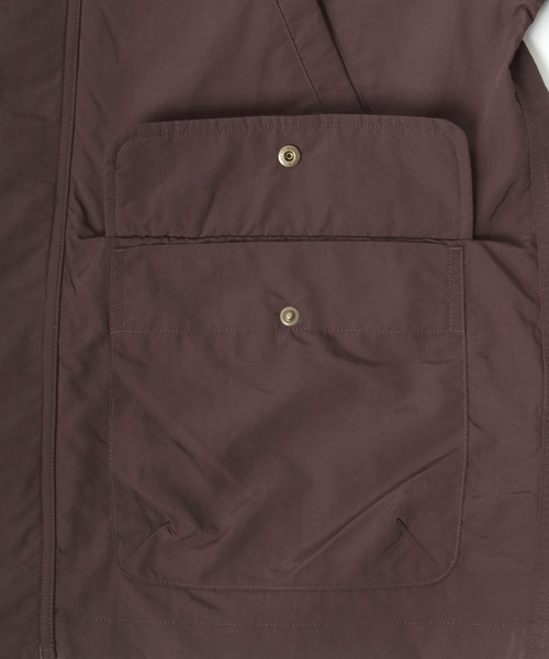 LYLE&SCOTT(ライルアンドスコット)の「LYLE&SCOTT/ライルアンドスコット Nylon Hunting Jacket/オーバーサイズ ナイロン 襟ツイル ショート丈 ハンティングジャケット/ブルゾン/レディース メンズ(ナイロンジャケット・メンズ・ブラウン/カーキ・M/L/LL)」の19枚目の写真