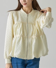 【ZOZO限定】ふくれジャガードバルーンブルゾン