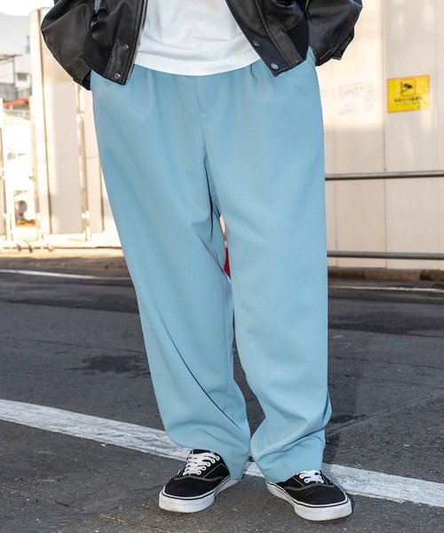Subciety(サブサエティ)の「Tack wide pants(その他パンツ・メンズ・カーキ/ブラック/ベージュ/ブルー・マルチサイズ)」の4枚目の写真