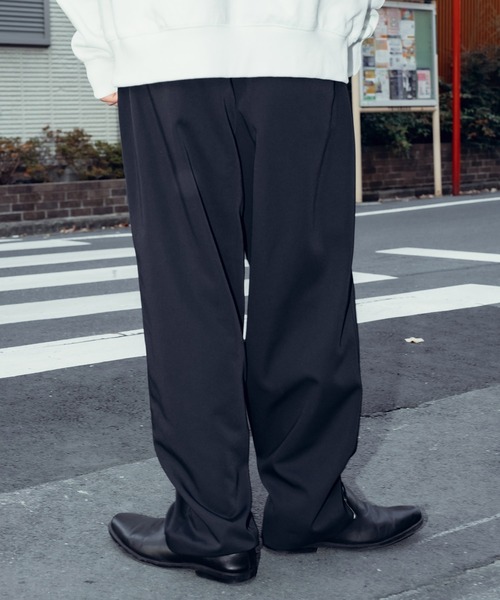 Subciety(サブサエティ)の「Tack wide pants(その他パンツ・メンズ・カーキ/ブラック/ベージュ/ブルー・マルチサイズ)」の7枚目の写真