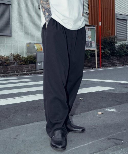 Subciety(サブサエティ)の「Tack wide pants(その他パンツ・メンズ・カーキ/ブラック/ベージュ/ブルー・マルチサイズ)」の10枚目の写真