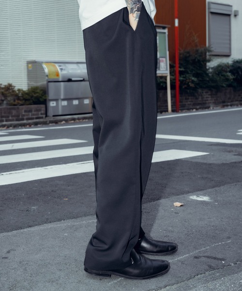Subciety(サブサエティ)の「Tack wide pants(その他パンツ・メンズ・カーキ/ブラック/ベージュ/ブルー・マルチサイズ)」の11枚目の写真