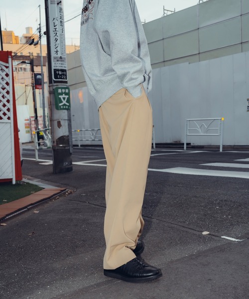 Subciety(サブサエティ)の「Tack wide pants(その他パンツ・メンズ・カーキ/ブラック/ベージュ/ブルー・マルチサイズ)」の16枚目の写真