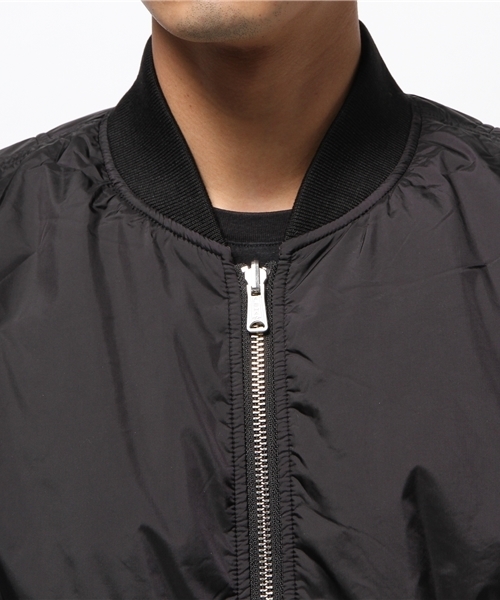 ※ALPHA（アルファ）の「【ALPHAXCIAOPANICTYPY】リバーシブルMA-1（ブルゾン・メンズ・ブラック/オリーブ・MEDIUM/LARGE）」の7枚目の写真