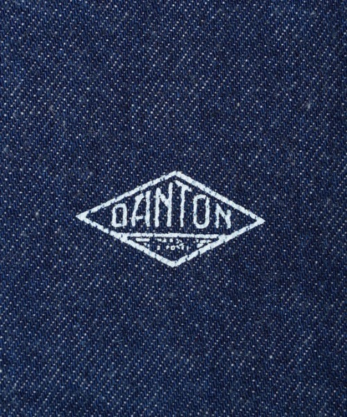 DANTON（ダントン）の「[DANTON/ダントン] 11oz ショート丈ノーカラーデニムジャケット（ノーカラージャケット・レディース・インディゴブルー・38）」の17枚目の写真