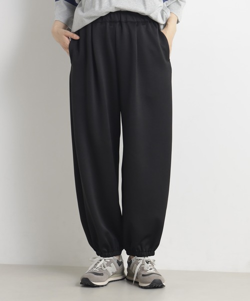 FOUND GOOD（ファウンドグッド）の「ポンチジョガーワイドP（その他パンツ・レディース・ブラウン系3/ブラック/ネイビー・S/L/M）」の4枚目の写真