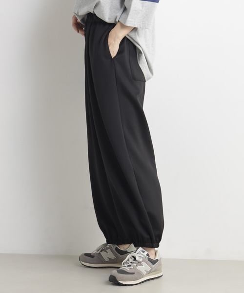 FOUND GOOD（ファウンドグッド）の「ポンチジョガーワイドP（その他パンツ・レディース・ブラウン系3/ブラック/ネイビー・S/L/M）」の5枚目の写真