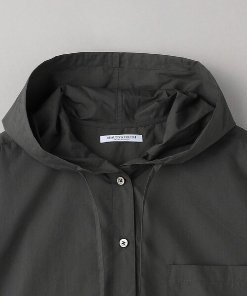 BEAUTY&YOUTH UNITED ARROWS（ビューティーアンドユースユナイテッドアローズ）の「フード ボリュームシャツ（シャツ/ブラウス・レディース・ホワイト/ダークグレー/ライトブルー/コバルトブルー・S/M）」の16枚目の写真