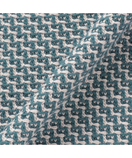 TOKYO SHIRTS（トウキョウシャツ）の「鹿の子フレンチ レディースニットベスト（ベスト・レディース・ライトグレー/グリーン・M/L）」の12枚目の写真