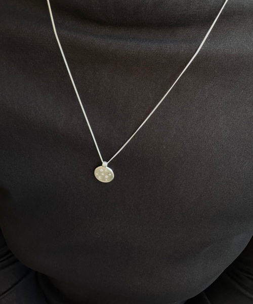 テンプルオブザ・サン★22K ハンマー仕上げ ダイヤネックレス テンプルオブザ・サン☆22K ハンマー仕上げ ダイヤネックレス