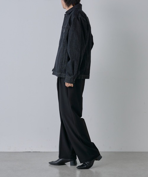 COLONY 2139(コロニートゥーワンスリーナイン)の「TRPUミッドライズ2タックスラックス(スラックス・メンズ・グレー/ブラック・MEDIUM/LARGE)」の15枚目の写真