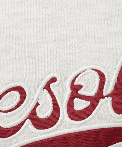 INGNI（イング）の「ベースボールロゴパーカーチュニック（パーカー・レディース・ブラック×グレー/ベージュ系その他/ベージュ系その他2/レッド系・M）」の14枚目の写真