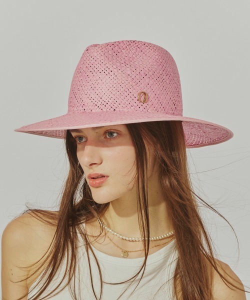 セール】Chapeau d' O Color Raffia Fedora / シャポードオー