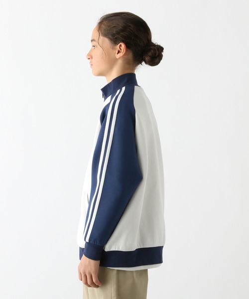 GLOBAL WORK（グローバルワーク）の「BIGトラックジャケット/291990（ジャージ・キッズ・ホワイト×ネイビー/グリーン・150cm/140cm/160cm/170cm）」の17枚目の写真