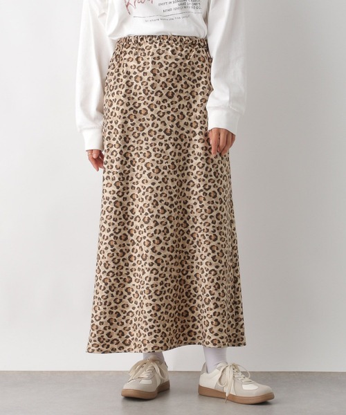 セール】光沢アニマル柄スカート 284101（スカート）｜LEPSIM  