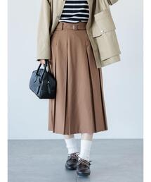 ボックスプリーツスカート《2025spring catalog item》