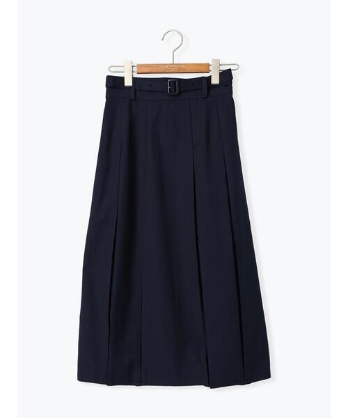 Lugnoncure（ルノンキュール）の「ボックスプリーツスカート《2025spring catalog item》（スカート・レディース・ブラウン/ネイビー/グレー・F）」の12枚目の写真