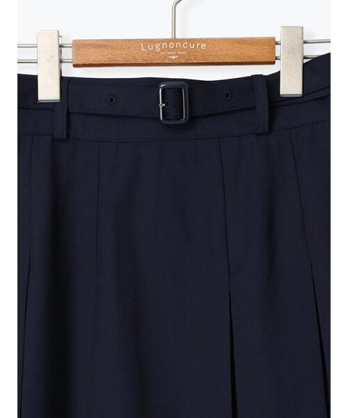 Lugnoncure（ルノンキュール）の「ボックスプリーツスカート《2025spring catalog item》（スカート・レディース・ブラウン/ネイビー/グレー・F）」の14枚目の写真