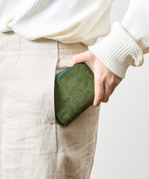 A_W（アウ）の「A_W アウ / ROUND ZIP PURSE プエブロレザーラウンドジップ二つ折り財布 コンパクトウォレット / AP-011（財布）」