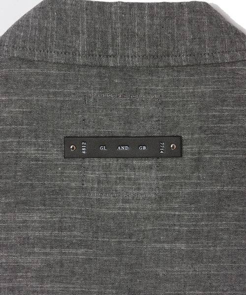 CRIMIE（クライミー）の「JUNGLE FATIGUE CHAMBRAY JACKET（カバーオール・メンズ・ネイビー/ブラック・M/S/XXL/XL/L）」の7枚目の写真