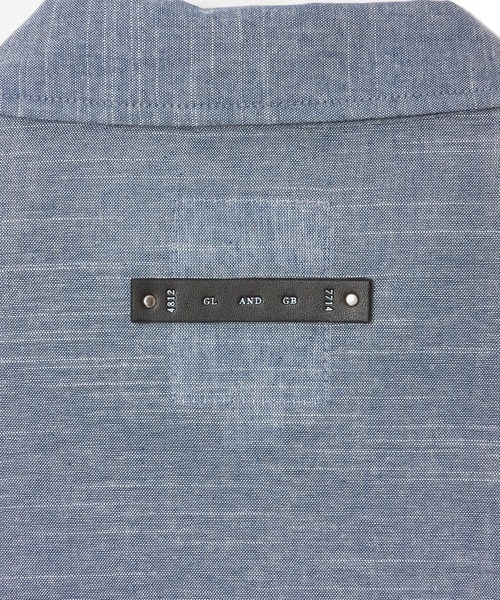 CRIMIE（クライミー）の「JUNGLE FATIGUE CHAMBRAY JACKET（カバーオール・メンズ・ネイビー/ブラック・M/S/XXL/XL/L）」の5枚目の写真