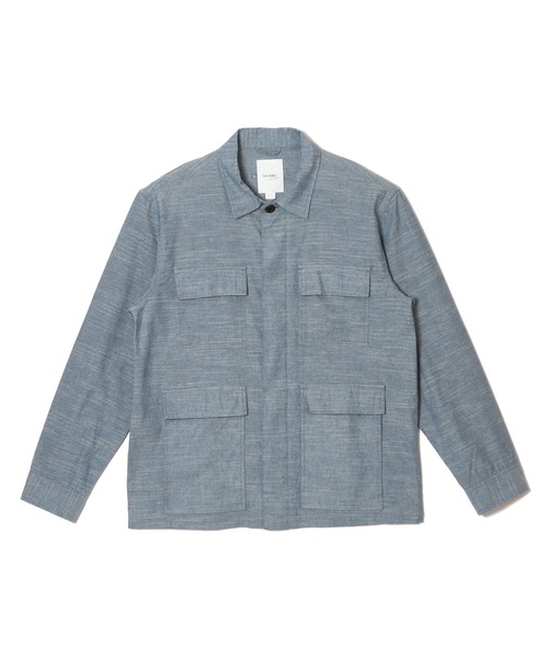CRIMIE（クライミー）の「JUNGLE FATIGUE CHAMBRAY JACKET（カバーオール・メンズ・ネイビー/ブラック・M/S/XXL/XL/L）」の16枚目の写真