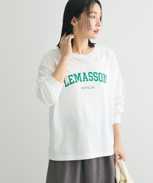 Green　Parks（グリーンパークス）の「BEST PRICE アソート長袖ロゴTシャツ（Tシャツ/カットソー・レディース・ブラック/ブルー/グリーン/ダークグレー・FREE）」の22枚目の写真
