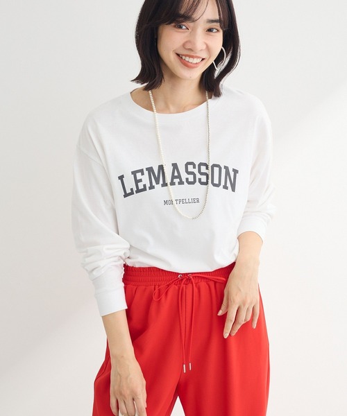 Green　Parks（グリーンパークス）の「BEST PRICE アソート長袖ロゴTシャツ（Tシャツ/カットソー・レディース・ブラック/ブルー/グリーン/ダークグレー・FREE）」の16枚目の写真