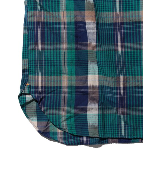 BEAMS PLUS(ビームスプラス)の「イカット マドラス プルオーバー ボタンダウン シャツ クラシック フィット(シャツ/ブラウス・メンズ・ブルー/ホワイト/イエロー・S/M/XL/L)」の18枚目の写真