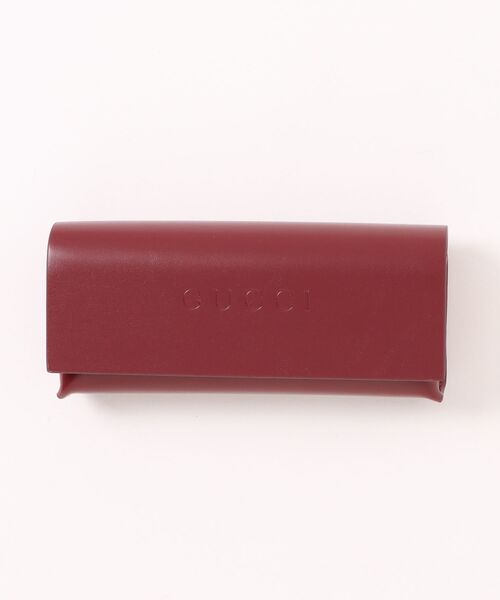 GUCCI（グッチ）の「【GUCCI/グッチ】ラウンド メガネ GG1904OJ 001（メガネ・レディース・ブラック・FREE）」の4枚目の写真