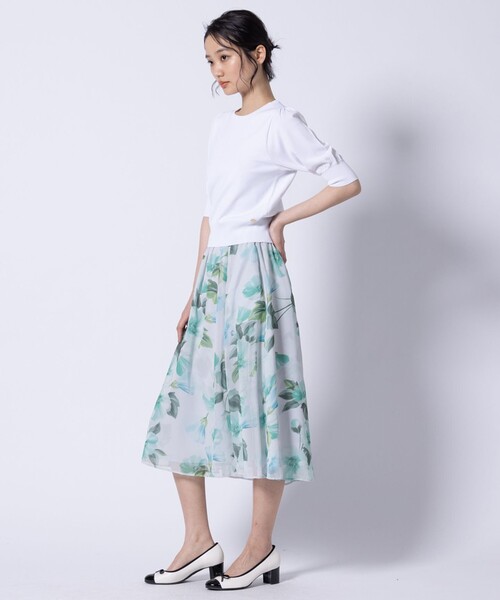 TOCCA(トッカ)の「FULL BLOOM PEONY SKIRT スカート(スカート・レディース・ピンク系5/グリーン系5・0/4)」の18枚目の写真