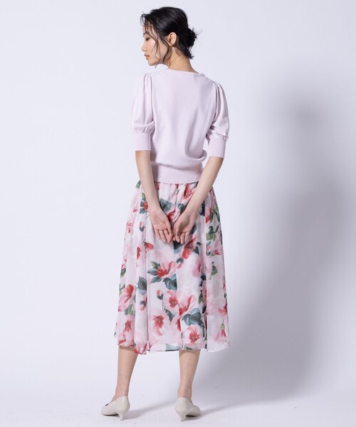 TOCCA(トッカ)の「FULL BLOOM PEONY SKIRT スカート(スカート・レディース・ピンク系5/グリーン系5・0/4)」の16枚目の写真