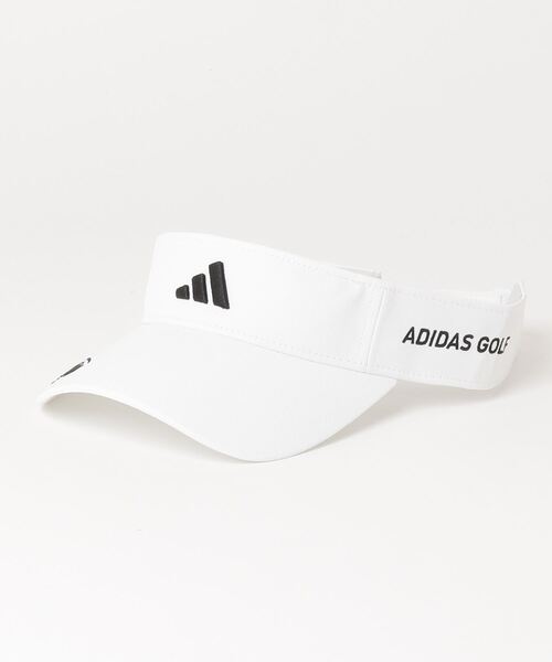 サイドロゴ バイザー【adidas Golf/アディダスゴルフ】（サンバイザー