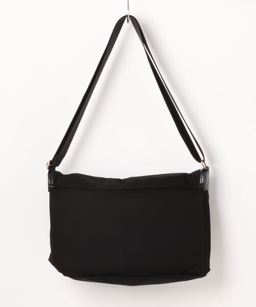 GLENROYAL（グレンロイヤル）の「【GLENROYAL/グレンロイヤル】J2-0031 フラップショルダーバッグ(ブリティッシュツイル)（ショルダーバッグ・メンズ・ブラック/ベージュ・00）」の11枚目の写真