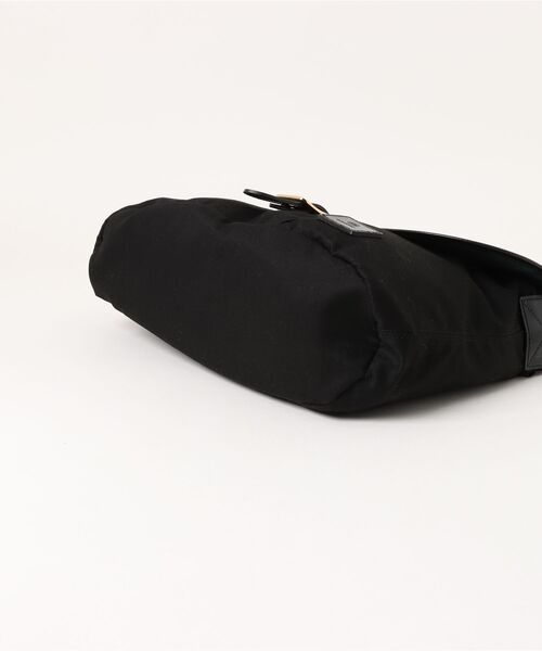 GLENROYAL（グレンロイヤル）の「【GLENROYAL/グレンロイヤル】J2-0031 フラップショルダーバッグ(ブリティッシュツイル)（ショルダーバッグ・メンズ・ブラック/ベージュ・00）」の12枚目の写真