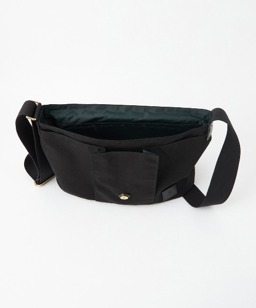 GLENROYAL（グレンロイヤル）の「【GLENROYAL/グレンロイヤル】J2-0031 フラップショルダーバッグ(ブリティッシュツイル)（ショルダーバッグ・メンズ・ブラック/ベージュ・00）」の6枚目の写真