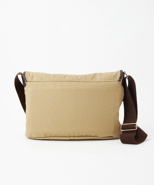 GLENROYAL（グレンロイヤル）の「【GLENROYAL/グレンロイヤル】J2-0031 フラップショルダーバッグ(ブリティッシュツイル)（ショルダーバッグ・メンズ・ブラック/ベージュ・00）」の10枚目の写真