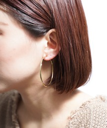 ARCHIVER（アーカイバ）の「【RS】ブラス　55㎜フープイヤリング（イヤリング）」