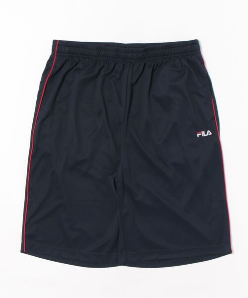 FILA（フィラ）の「《FILA》パイピングハーフパンツ FDFGM0064（その他パンツ・メンズ・ブラック/ネイビー・M/L/LL）」の2枚目の写真