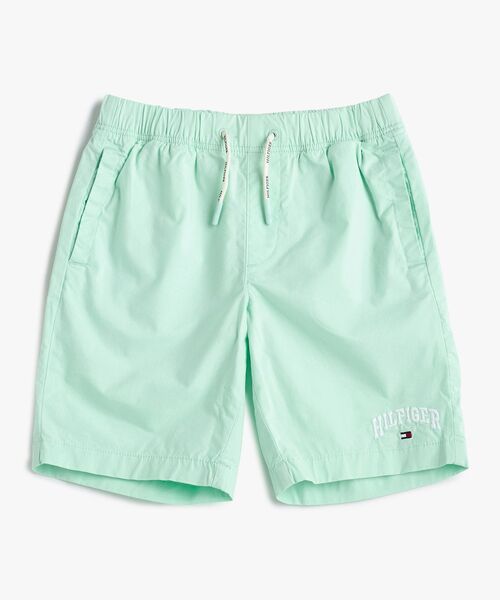 TOMMY HILFIGER(トミーヒルフィガー)の「BOYS ストレッチポプリンプルオンショートパンツ(その他パンツ・キッズ・ライトグリーン/イエロー/ライトブルー・130cm/140cm/150cm/160cm)」の1枚目の写真