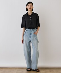 #ダイアグラム#diagram#カットソー#ファー#トップス#ブルー#青#M Diagram（ダイアグラム） WOMEN シャツ・ブラウス GRACE