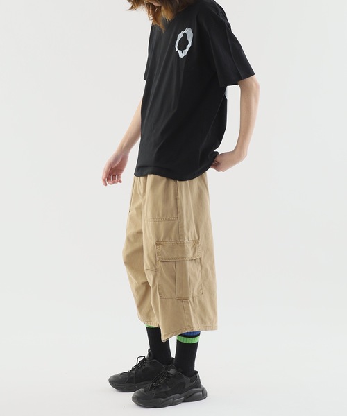 Theater code(シアターコード)の「【26SS再入荷】Wide Silhouette Cargo Half Pants / ワイドシルエット ミドル丈 カーゴ ハーフパンツ(その他パンツ・メンズ・ベージュ/ブラック/カーキ・M/L)」の19枚目の写真