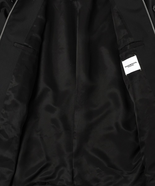 TAKAHIROMIYASHITATheSoloIst.(タカヒロミヤシタザソロイスト)の「zip up brit jacket.(black buttons)(その他アウター・メンズ・ブラック・46)」の8枚目の写真