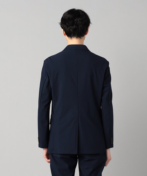COMME CA MEN（コムサメン）の「【セットアップ対応】福井編み ナイロントリコットジャージー シングルテーラードジャケット（テーラードジャケット・メンズ・ネイビー/チャコールグレー・L/XL/S/M）」の15枚目の写真
