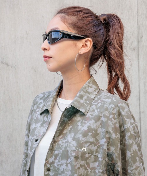 HEREIAM（ヘレイアム）の「【HEREIAM】UV99%カット/SPORTY GRASS（サングラス・レディース・ブラック・FREE）」の6枚目の写真