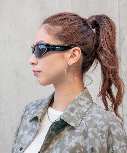 HEREIAM（ヘレイアム）の「【HEREIAM】UV99%カット/SPORTY GRASS（サングラス・レディース・ブラック・FREE）」の7枚目の写真