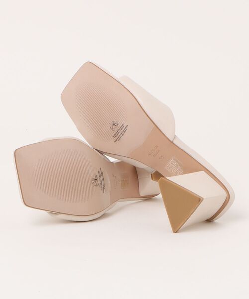 ANGEL ALARCON（アンヘルアラルコン）の「【ANGEL ALARCON】スクエアトウミュールサンダル(D52306)（サンダル・レディース・ゴールド/ホワイト/ブラック/シルバー・35/36/37/38/39）」の6枚目の写真