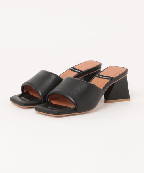 ANGEL ALARCON（アンヘルアラルコン）の「【ANGEL ALARCON】スクエアトウミュールサンダル(D52306)（サンダル・レディース・ゴールド/ホワイト/ブラック/シルバー・35/36/37/38/39）」の9枚目の写真